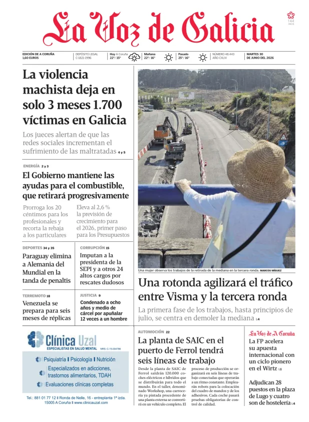 La Voz de Galicia (A Coruña) — 30/06