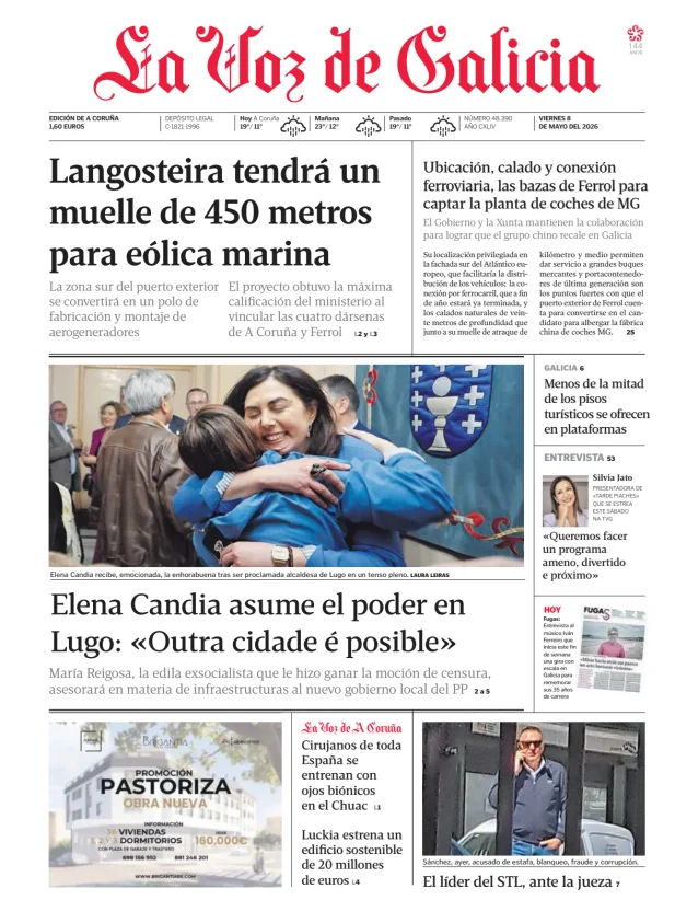 La Voz de Galicia (A Coruña) — 08/05