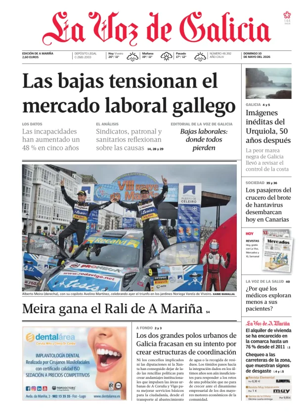 La Voz de Galicia (A Mariña) — 10/05