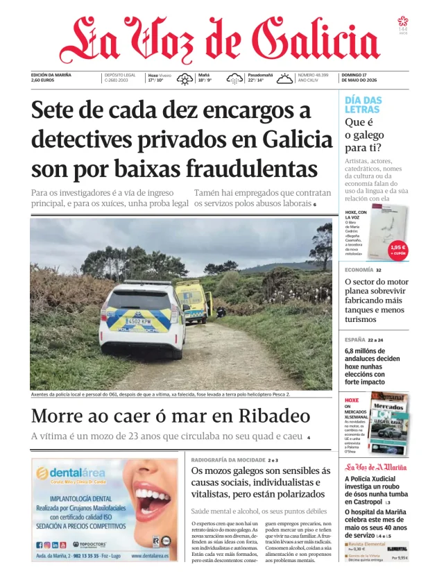 La Voz de Galicia (A Mariña) — 17/05