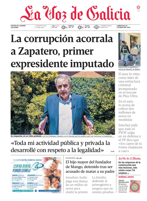 La Voz de Galicia (A Mariña) — 20/05
