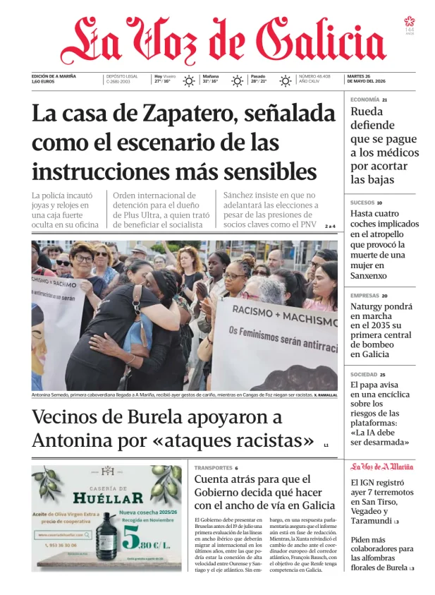 La Voz de Galicia (A Mariña) — 26/05
