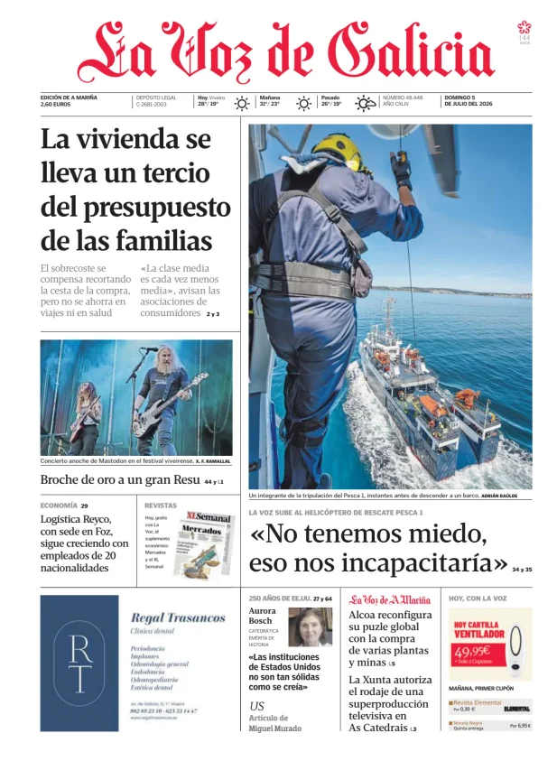 La Voz de Galicia (A Mariña) — 05/07