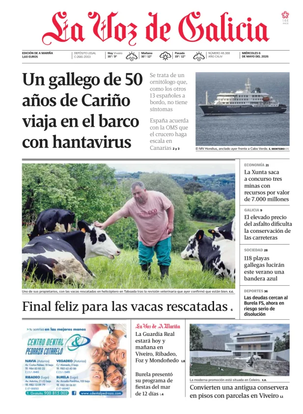 La Voz de Galicia (A Mariña) — 06/05