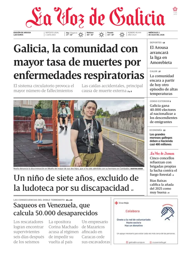 La Voz de Galicia (Arousa) — 01/07