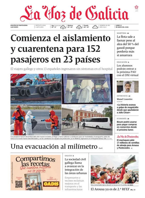 La Voz de Galicia (Arousa) — 11/05