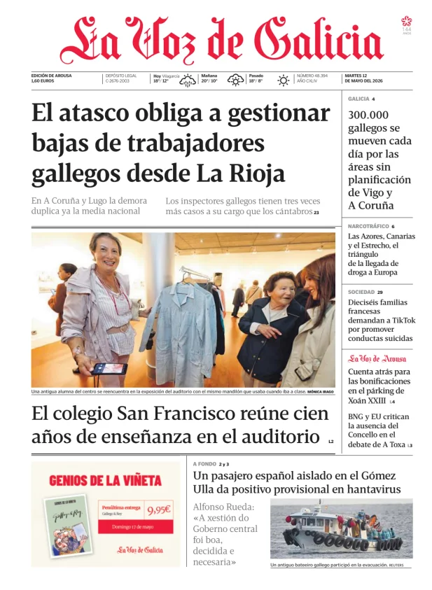 La Voz de Galicia (Arousa) — 12/05
