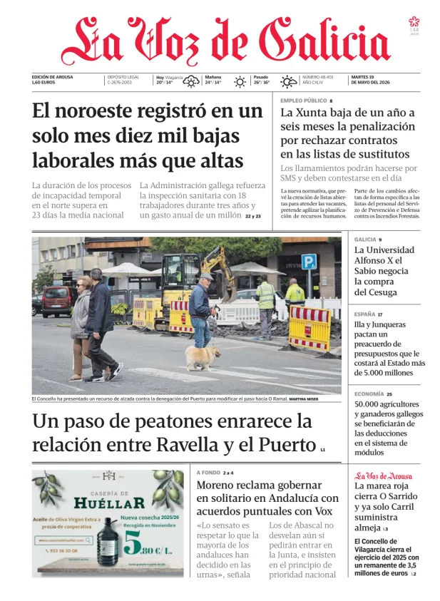 La Voz de Galicia (Arousa) — 19/05
