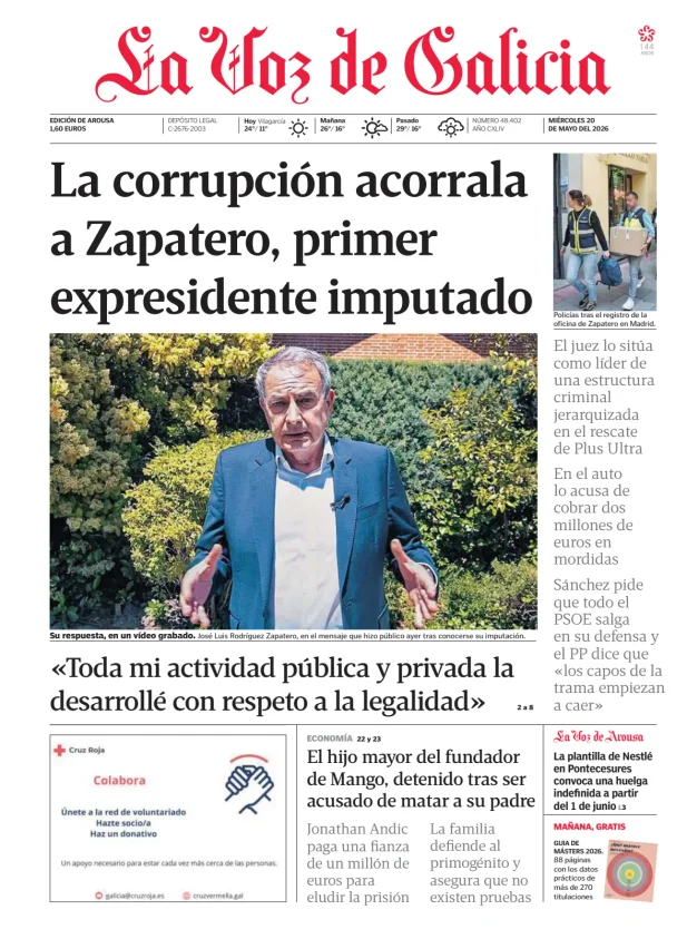 La Voz de Galicia (Arousa) — 20/05
