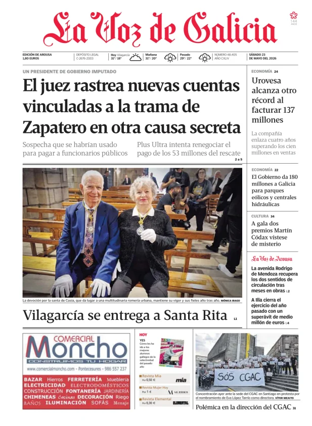 La Voz de Galicia (Arousa) — 23/05