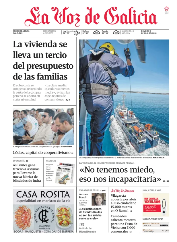 La Voz de Galicia (Arousa) — 05/07