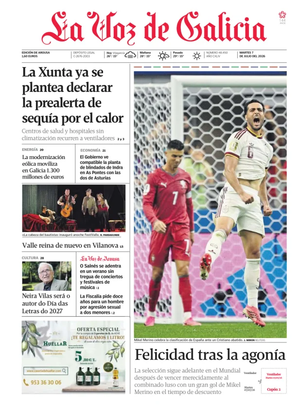 La Voz de Galicia (Arousa) — 07/07