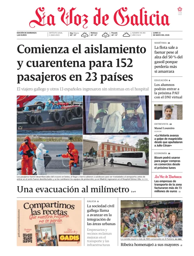 La Voz de Galicia (Barbanza) — 11/05