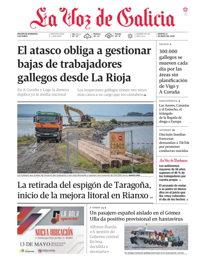 La Voz de Galicia (Barbanza) — 12/05
