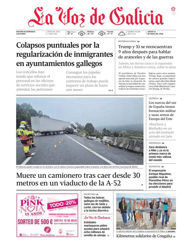 La Voz de Galicia (Barbanza) — 14/05