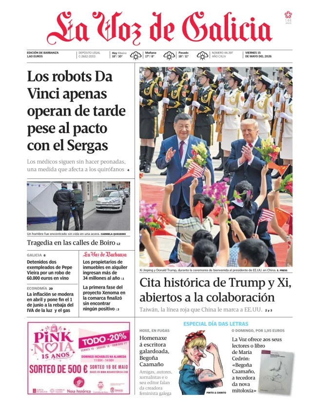 La Voz de Galicia (Barbanza) — 15/05