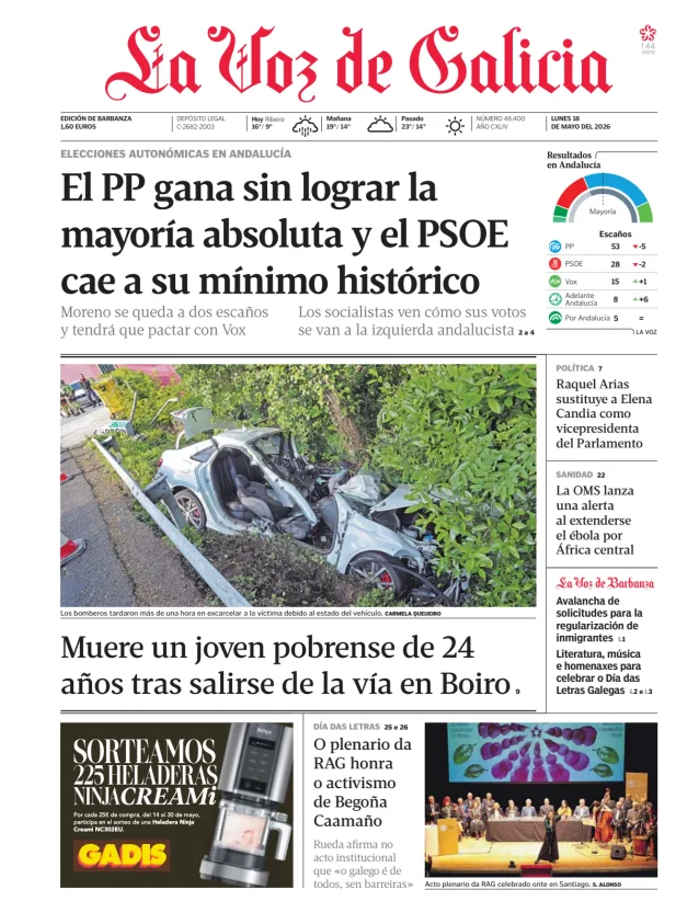 La Voz de Galicia (Barbanza) — 18/05