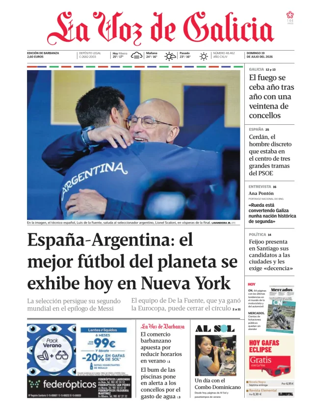 La Voz de Galicia (Barbanza) — 19/07