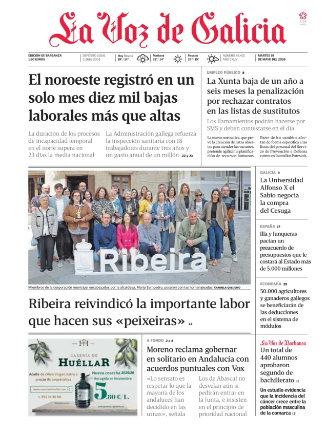 La Voz de Galicia (Barbanza) — 19/05