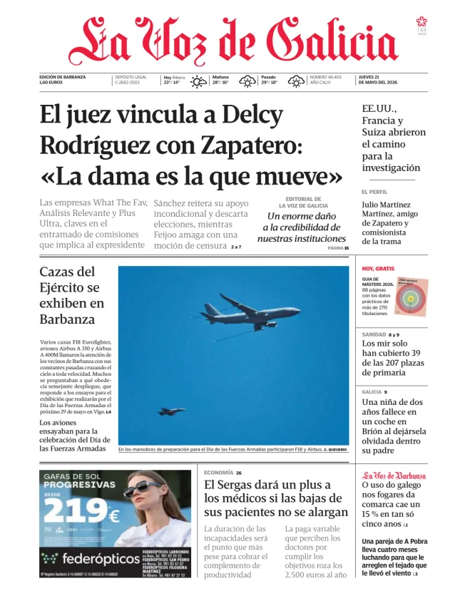 La Voz de Galicia (Barbanza) — 21/05