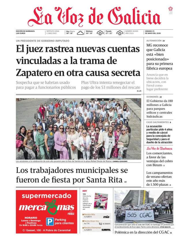 La Voz de Galicia (Barbanza) — 23/05