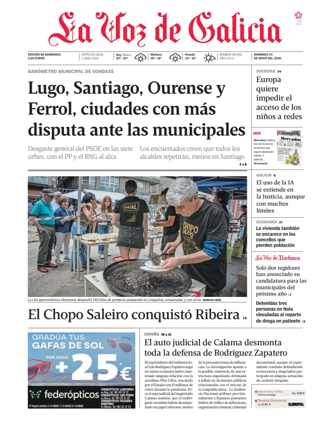 La Voz de Galicia (Barbanza) — 24/05