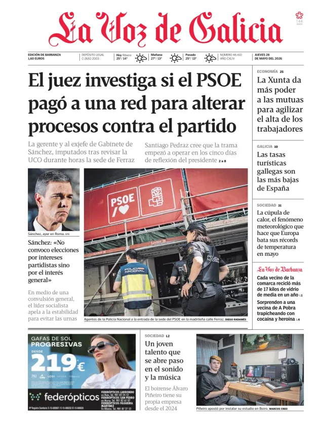 La Voz de Galicia (Barbanza) — 28/05