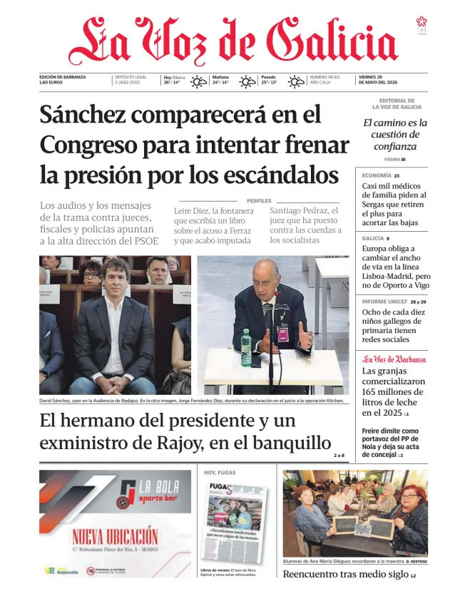 La Voz de Galicia (Barbanza) — 29/05