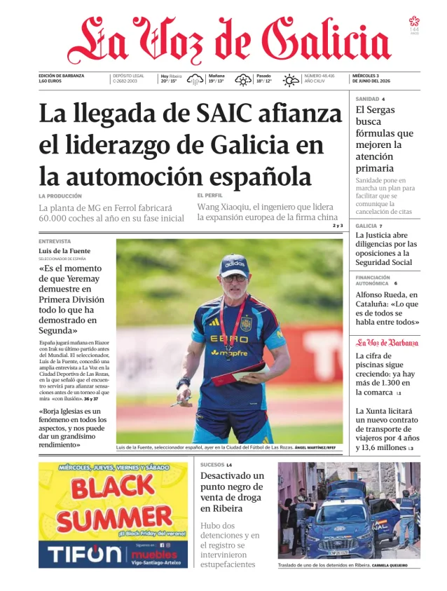 La Voz de Galicia (Barbanza) — 03/06
