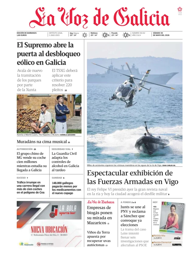 La Voz de Galicia (Barbanza) — 30/05