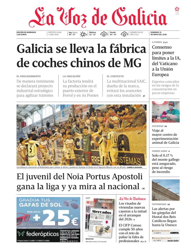 La Voz de Galicia (Barbanza) — 31/05