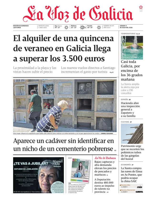 La Voz de Galicia (Barbanza) — 04/07