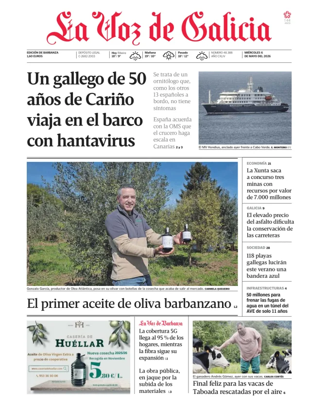 La Voz de Galicia (Barbanza) — 06/05