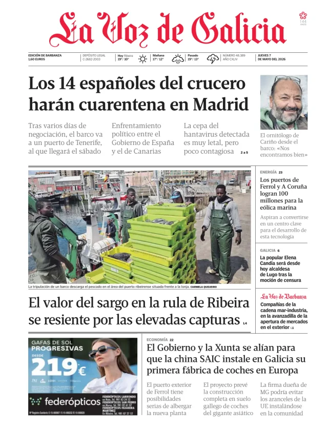 La Voz de Galicia (Barbanza) — 07/05