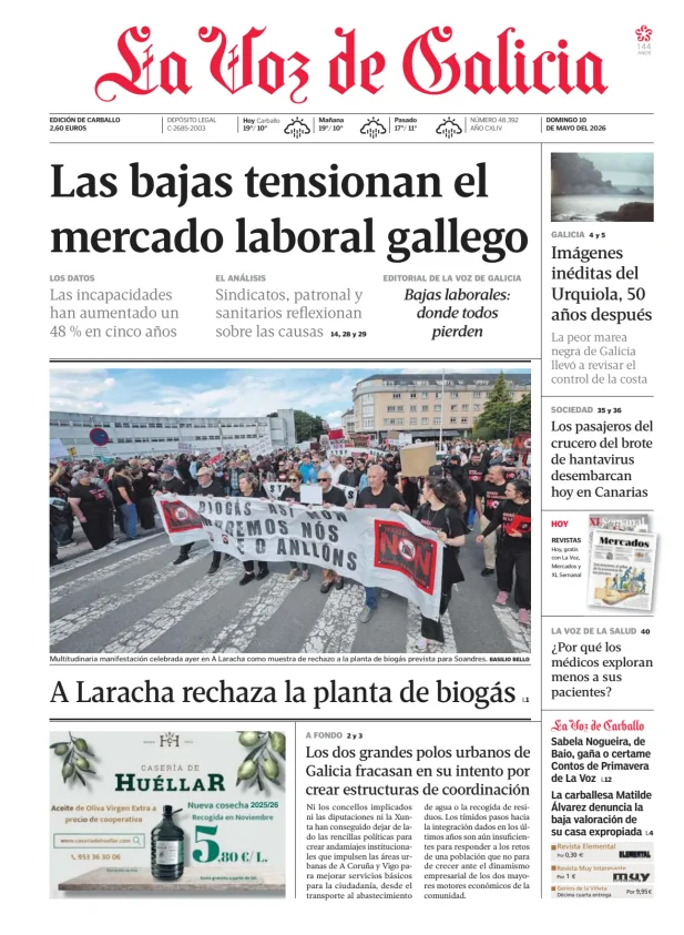 La Voz de Galicia (Carballo) — 10/05
