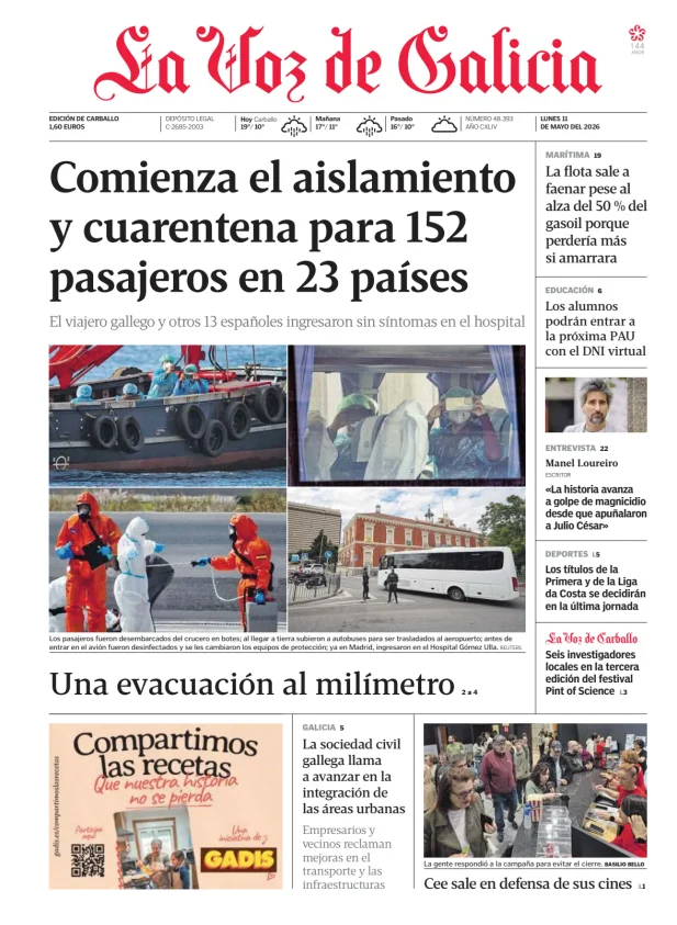 La Voz de Galicia (Carballo) — 11/05