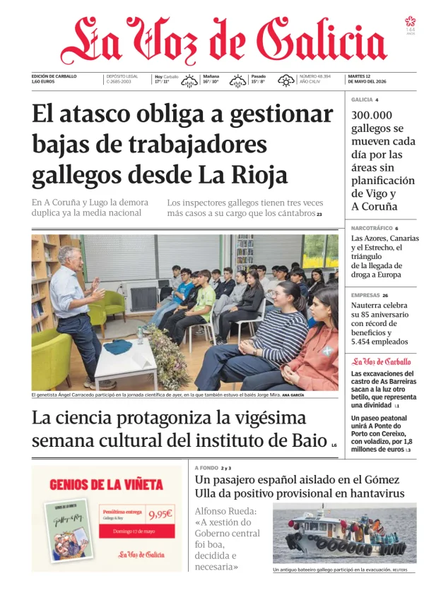 La Voz de Galicia (Carballo) — 12/05