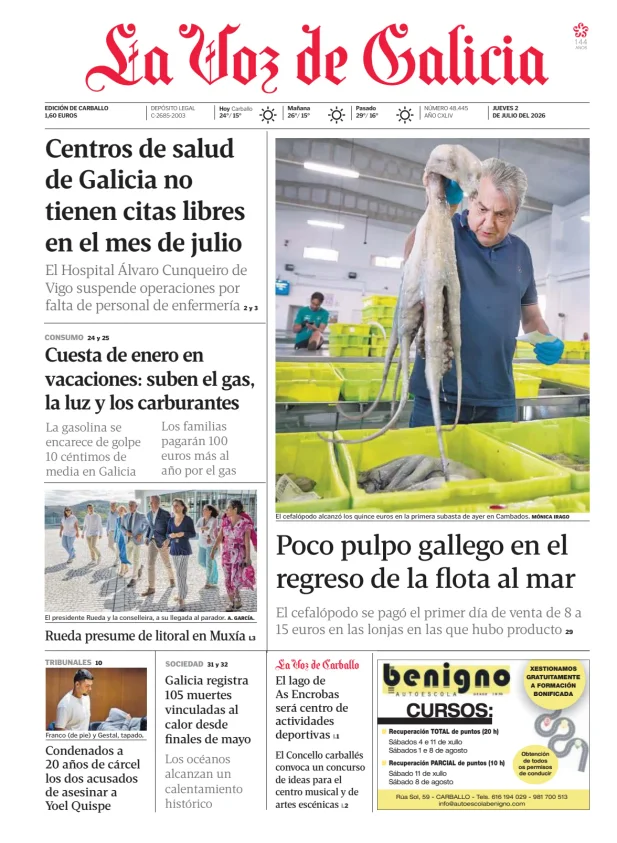 La Voz de Galicia (Carballo) — 02/07