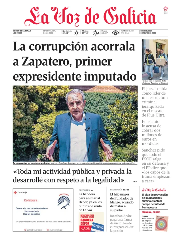 La Voz de Galicia (Carballo) — 20/05
