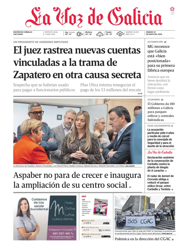La Voz de Galicia (Carballo) — 23/05