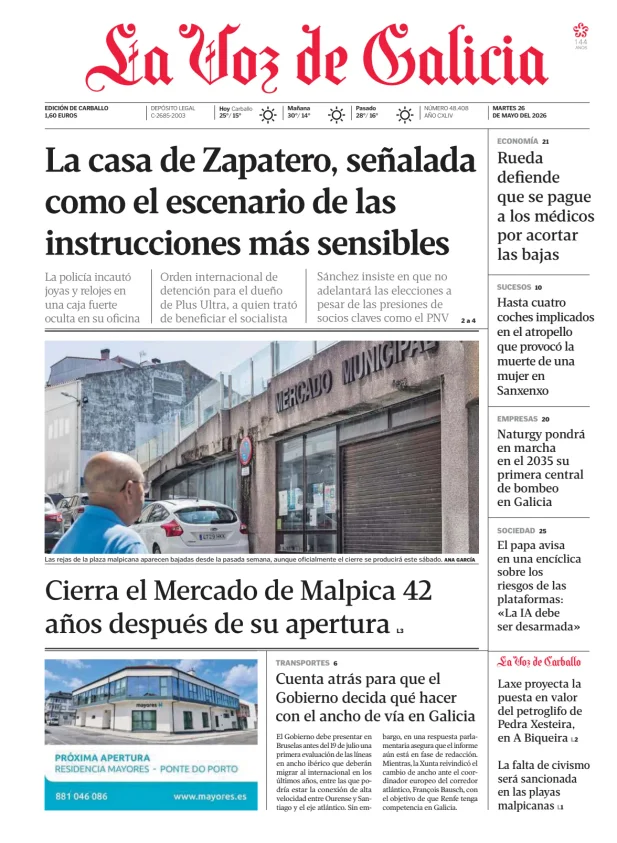 La Voz de Galicia (Carballo) — 26/05