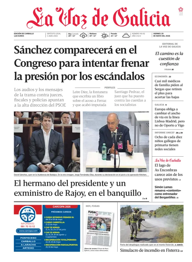 La Voz de Galicia (Carballo) — 29/05