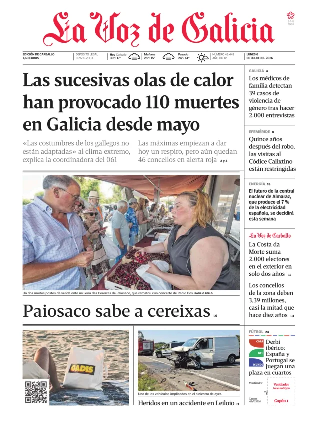La Voz de Galicia (Carballo) — 06/07