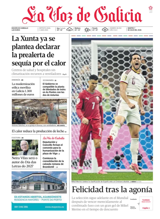 La Voz de Galicia (Carballo) — 07/07