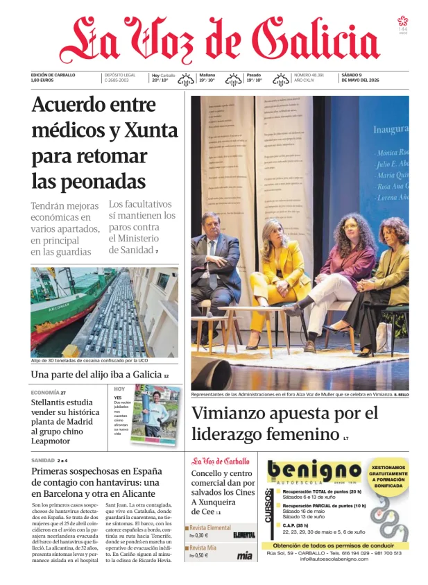 La Voz de Galicia (Carballo) — 09/05