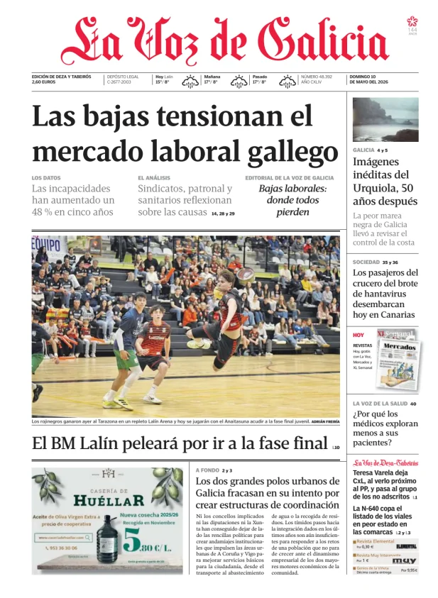 La Voz de Galicia (Deza y Tabeirós) — 10/05