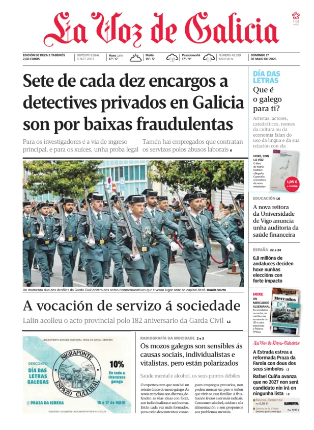 La Voz de Galicia (Deza y Tabeirós) — 17/05