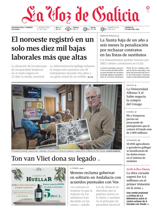 La Voz de Galicia (Deza y Tabeirós) — 19/05