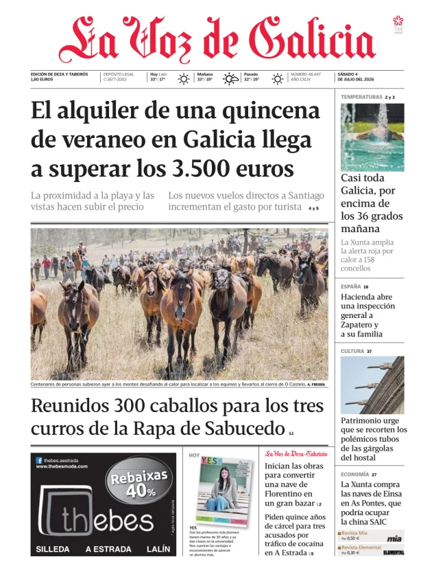La Voz de Galicia (Deza y Tabeirós) — 04/07