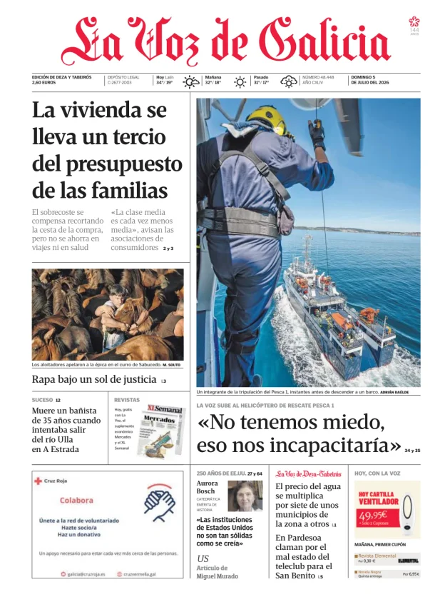 La Voz de Galicia (Deza y Tabeirós) — 05/07